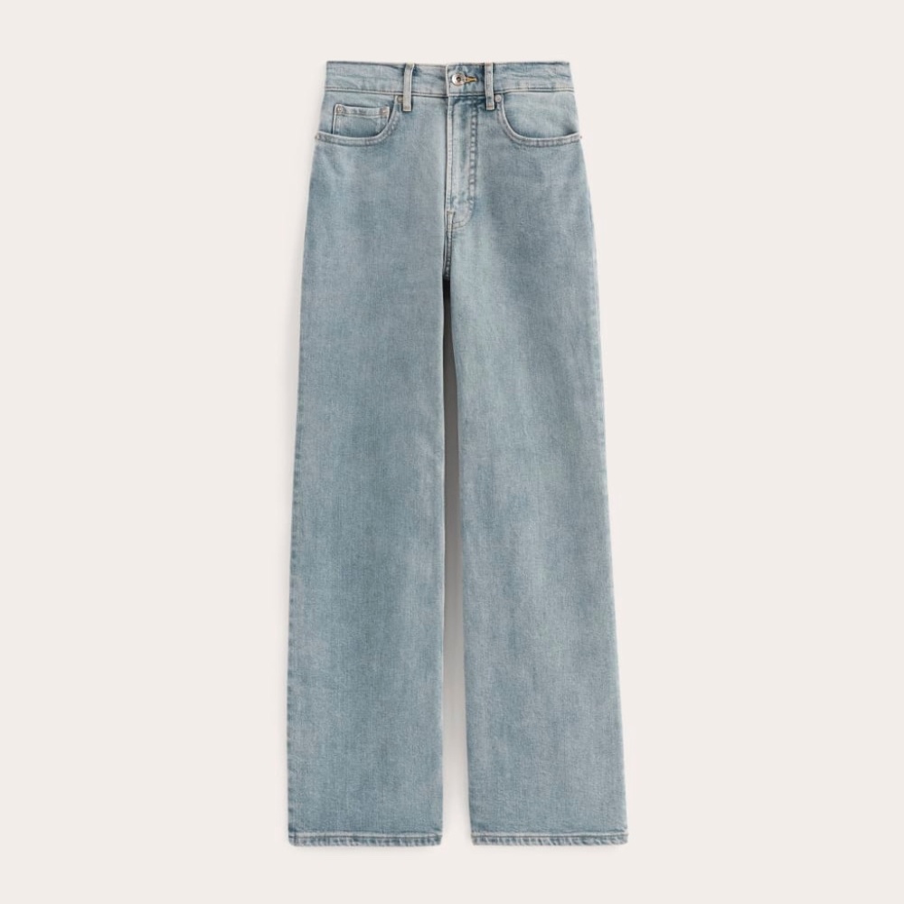 Everlane Women's Way-High® Sailor Jean 2.0 in Light Indigo, Size 26, Cotton